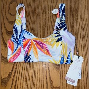 CALIA POWER SCULT SWIM TOP